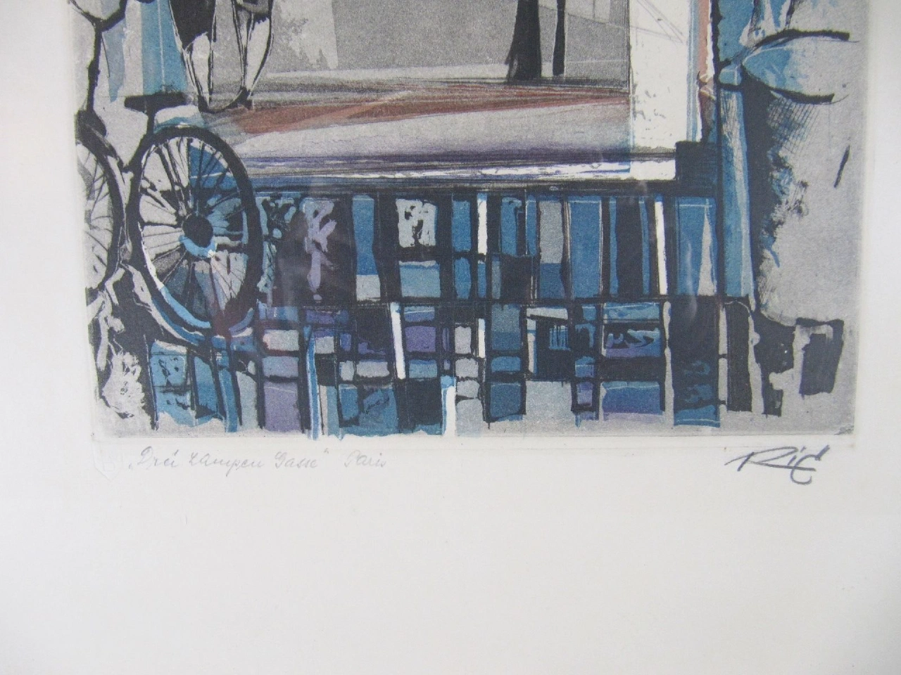 Alley with three lamps (Ric 12)
