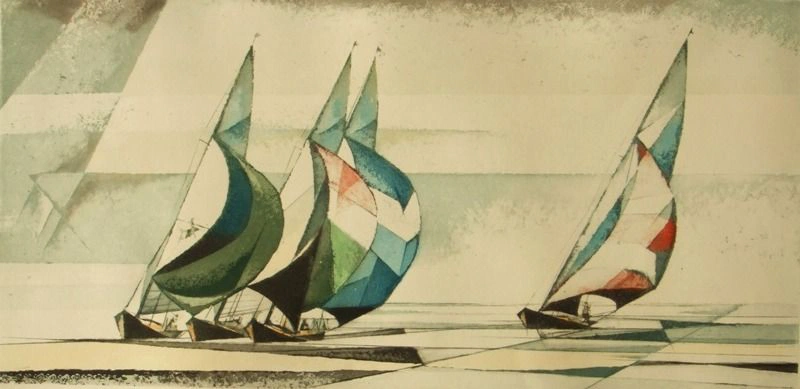 Four sailing boats (Ric 22)
