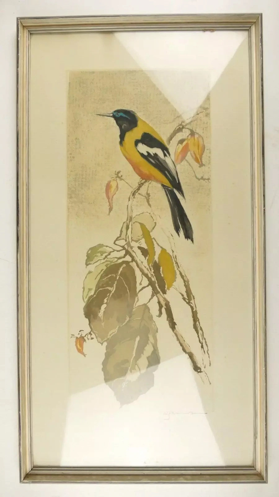 Print of a bird by Fritz Neumann