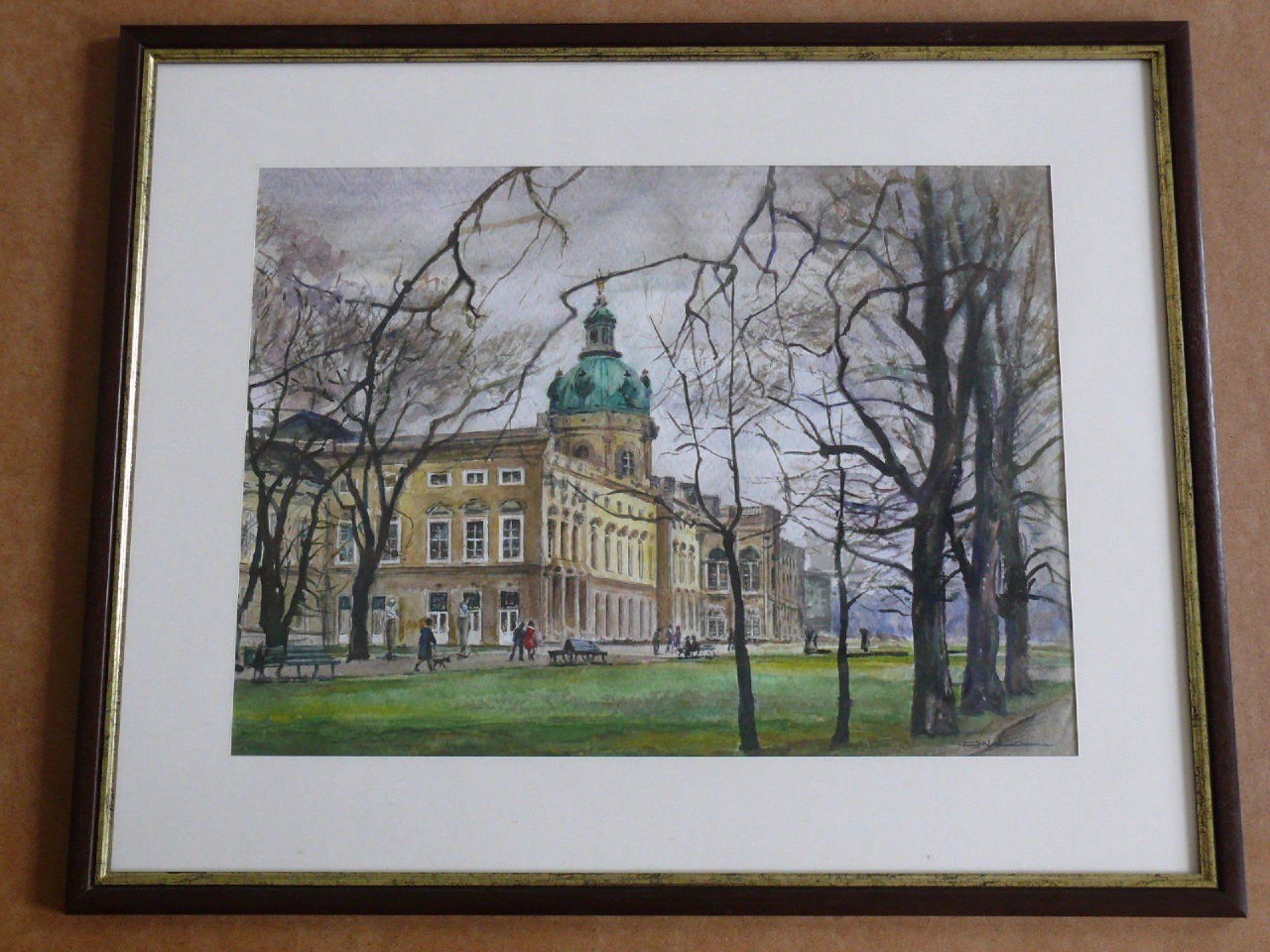 Fritz Neumann watercolor paintings