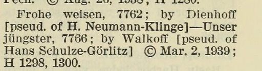 Catalog of Copyright Entries, New Series. Part 4: Works of Art 1939: Vol 34 No 1-4, page 161